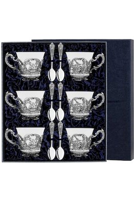 Набор чайных чашек "Королевская охота": ложка, чашка