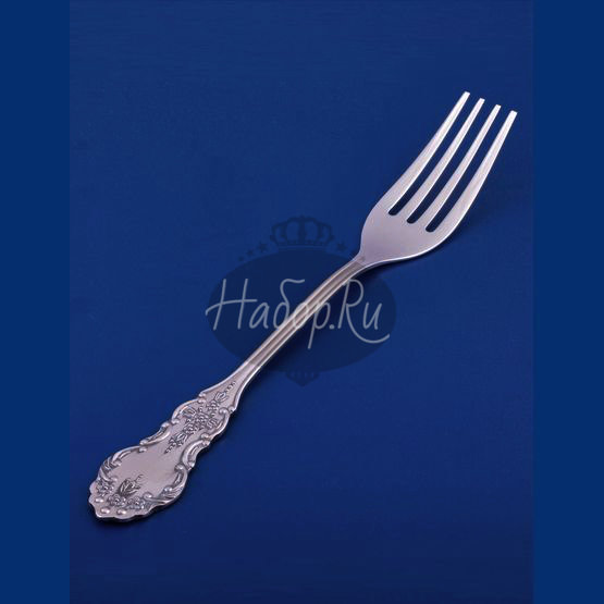 Серебряная столовая вилка "Черемуха" (арт. С33681101025)