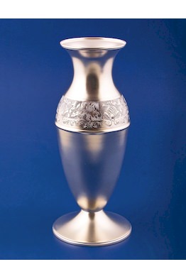 Серебряная ваза для цветов "Ривьера"