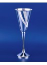 Серебряный бокал для шампанского №15