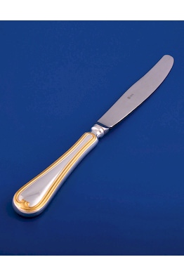 Серебряный столовый нож №17