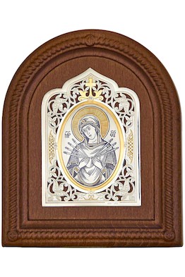 Икона "Пресвятая Богородица Семистрельная"